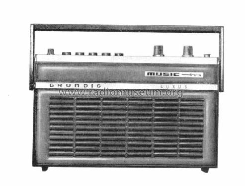 Music-Boy Luxus 208a; Grundig Radio- (ID = 189795) Radio