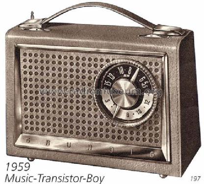 Music-Transistor-Boy 59; Grundig Radio- (ID = 276) Radio