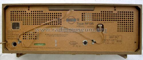 Musikgerät RF135; Grundig Radio- (ID = 675215) Radio