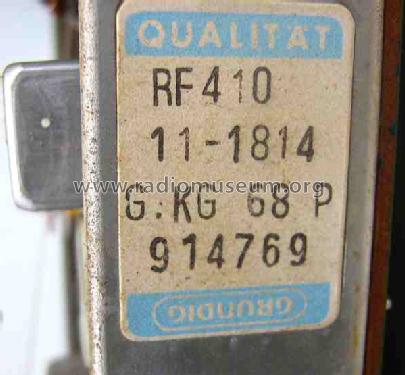 Musikgerät RF410 Ch= RC113; Grundig Radio- (ID = 496927) Radio