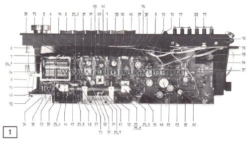 Musikgerät RF731 Ch= RC201A/P; Grundig Radio- (ID = 2629783) Radio