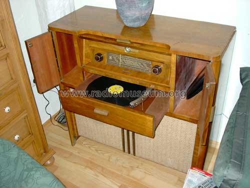 Musikschrank 585W/UKW; Grundig Radio- (ID = 95641) Radio