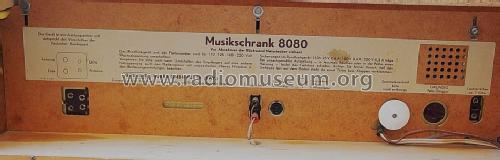 Musikschrank 8080; Grundig Radio- (ID = 1095030) Radio