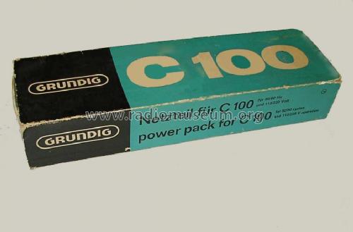 Netzteil C100; Grundig Radio- (ID = 367745) Strom-V