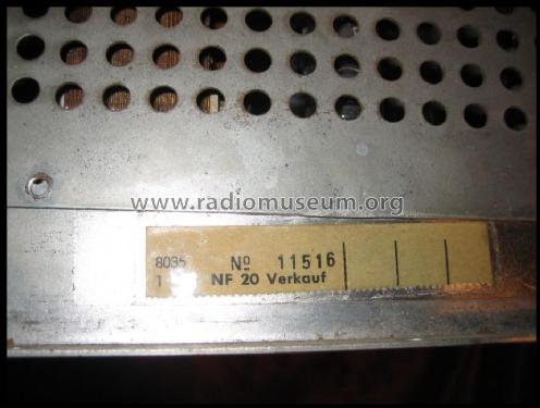 NF20; Grundig Radio- (ID = 426465) Ampl/Mixer