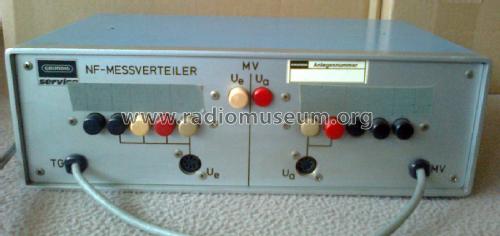 NF-Messverteiler ; Grundig Radio- (ID = 1791660) Ausrüstung