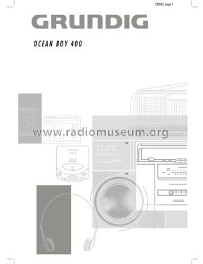 Ocean Boy 400 G. RF 19 ; Grundig Radio- (ID = 2134883) Radio