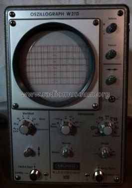 Oszillograph W2/13 51; Grundig Radio- (ID = 1788703) Equipment