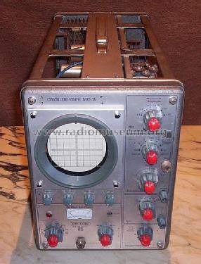 Oszillograph MO15; Grundig Radio- (ID = 301539) Equipment