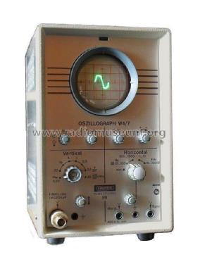 Oszillograph W4/7; Grundig Radio- (ID = 1158846) Equipment