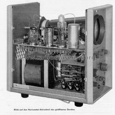 Oszillograph W4/7; Grundig Radio- (ID = 72436) Equipment