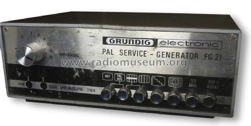 PAL Service-Generator FG21; Grundig Radio- (ID = 1802081) Ausrüstung