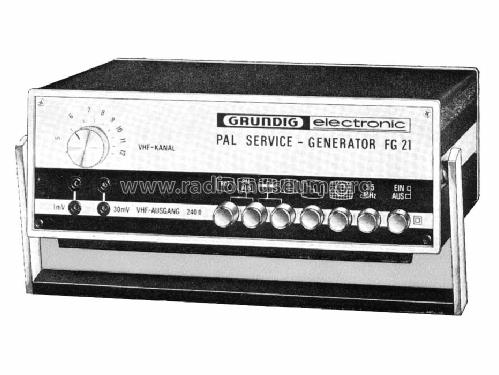 PAL Service-Generator FG21; Grundig Radio- (ID = 458676) Ausrüstung