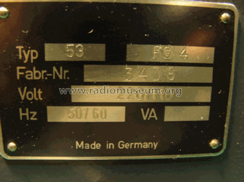PAL-Servicegenerator FG4; Grundig Radio- (ID = 1222188) Equipment
