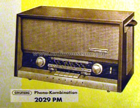 Phono-Kombination 2029PM; Grundig Radio- (ID = 491401) Radio