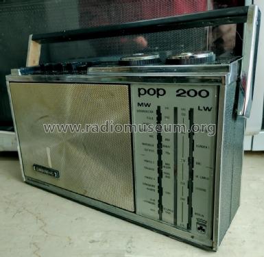 Pop 200; Grundig Radio- (ID = 2883983) Radio