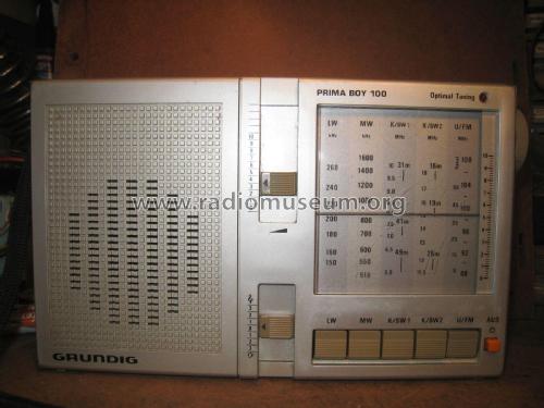 Prima-Boy 100; Grundig Radio- (ID = 1984265) Radio