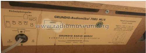 Radiomöbel 7085ML/S; Grundig Radio- (ID = 2803486) Radio