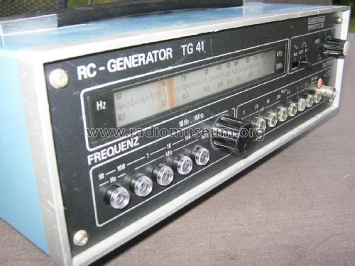 RC-Generator TG41; Grundig Radio- (ID = 2407782) Ausrüstung