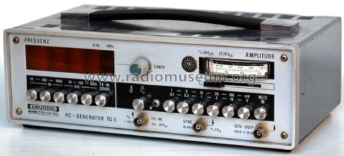 RC-Generator TG5; Grundig Radio- (ID = 2067072) Equipment