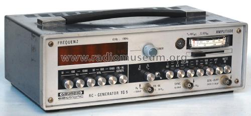 RC-Generator TG5; Grundig Radio- (ID = 2067073) Equipment