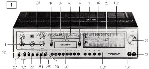 Receiver R35; Grundig Radio- (ID = 2610862) Radio