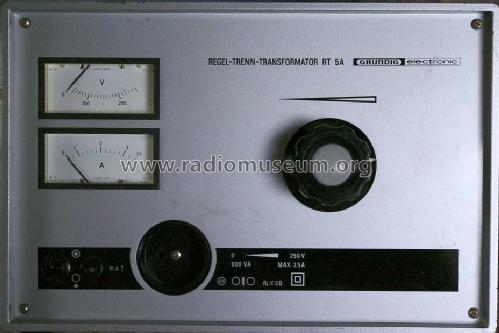 Regel-Trenn-Transformator RT5A; Grundig Radio- (ID = 126494) Equipment