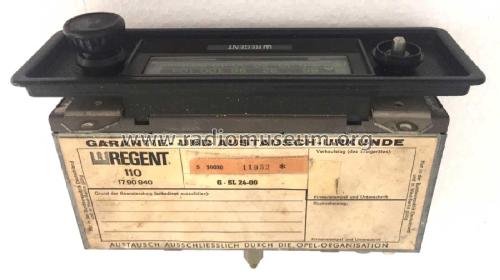 Regent 110; Grundig Radio- (ID = 2125751) Car Radio