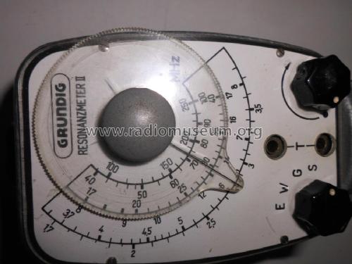 Resonanzmeter II 701; Grundig Radio- (ID = 1760646) Equipment