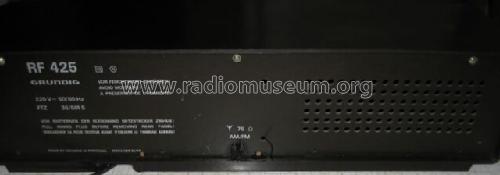 RF425; Grundig Radio- (ID = 417331) Radio