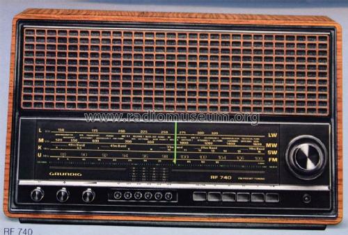 RF740 Ch= RC202P; Grundig Radio- (ID = 797639) Radio