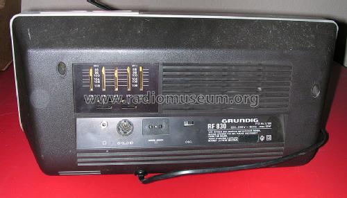 RF830; Grundig Radio- (ID = 1407583) Radio