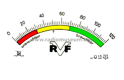 Röhrenleistungsprüfer Tubatest L3; Grundig Radio- (ID = 2561887) Ausrüstung