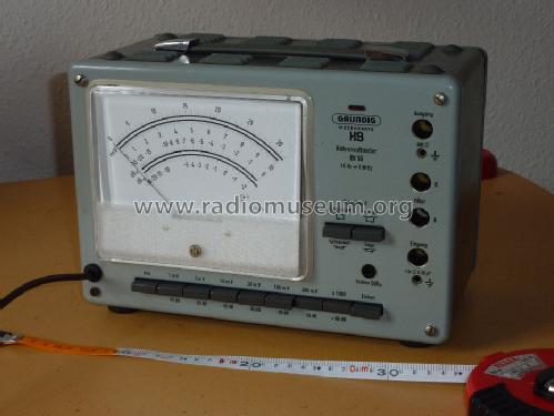 Röhrenvoltmeter RV55; Grundig Radio- (ID = 1295709) Equipment