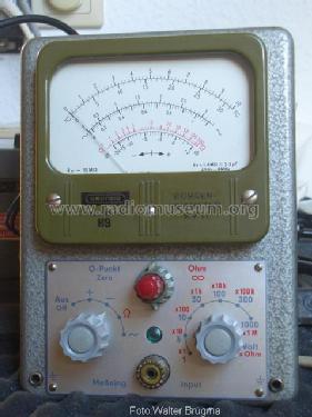 Röhrenvoltmeter RV-11; Grundig Radio- (ID = 2289691) Equipment