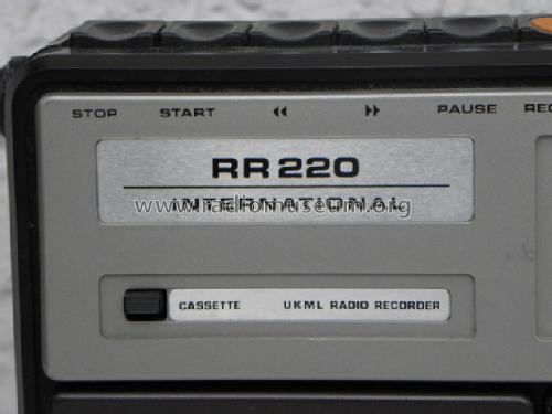 RR220 International; Grundig Radio- (ID = 1524635) Radio
