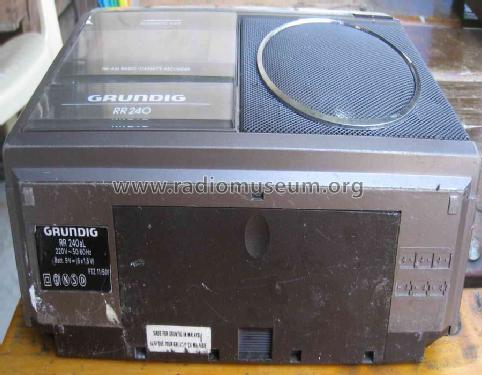 RR240AL; Grundig Radio- (ID = 1048511) Radio