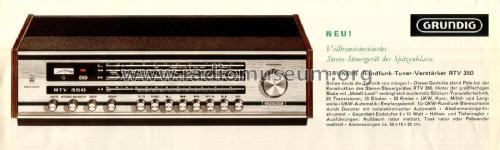 RTV350 Ch= CS350; Grundig Radio- (ID = 2136858) Radio