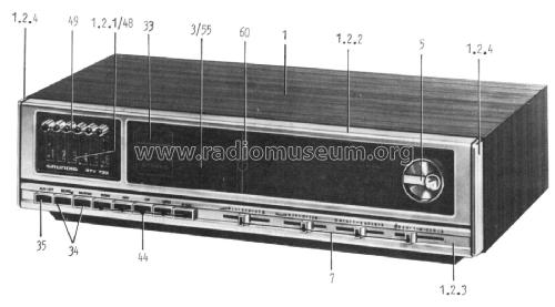 RTV730; Grundig Radio- (ID = 2600875) Radio