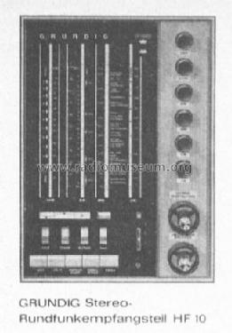 Rundfunkempfangsteil HF10; Grundig Radio- (ID = 308359) Radio