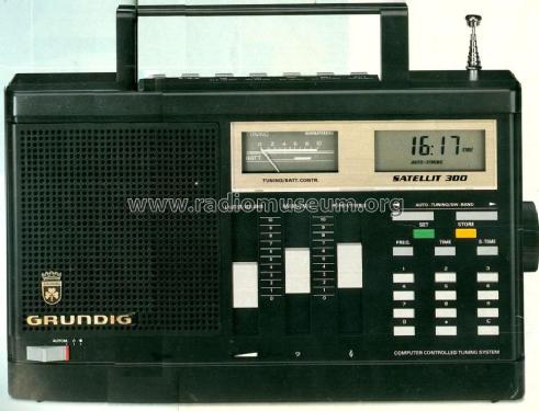 Satellit 300a; Grundig Radio- (ID = 461453) Radio