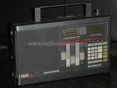 Satellit 400; Grundig Radio- (ID = 1371364) Radio