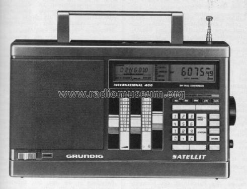 Satellit 400; Grundig Radio- (ID = 86480) Radio