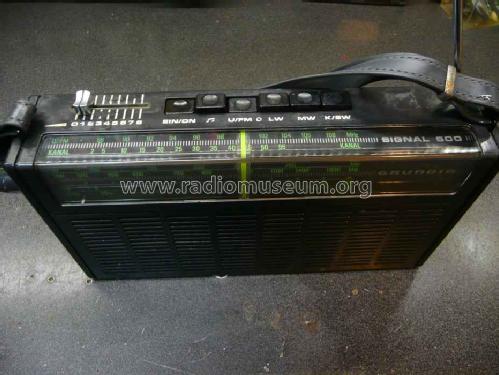 Signal 500; Grundig Radio- (ID = 1215054) Radio