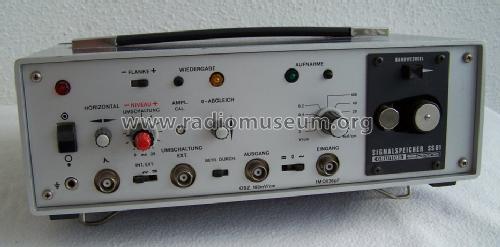 Signalspeicher SS01; Grundig Radio- (ID = 1091801) Equipment