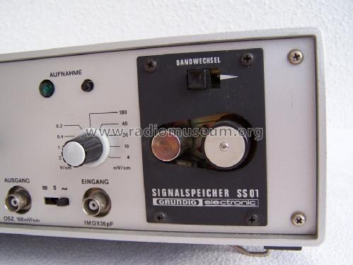 Signalspeicher SS01; Grundig Radio- (ID = 1091802) Ausrüstung
