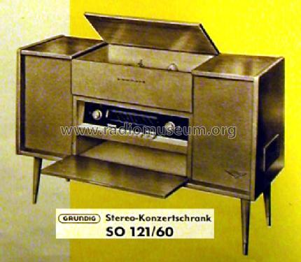 Stereo-Konzertschrank SO121/60; Grundig Radio- (ID = 491571) Radio