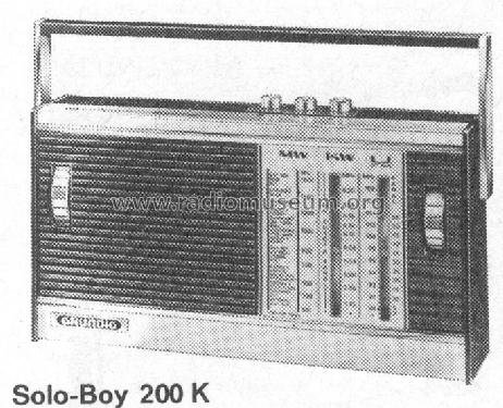 Solo-Boy 200K; Grundig Radio- (ID = 113351) Radio