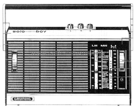 Solo-Boy 200L; Grundig Radio- (ID = 309809) Radio