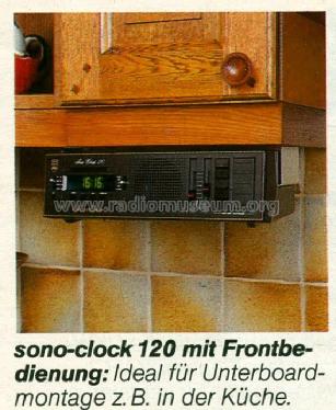 Sono Clock 120; Grundig Radio- (ID = 523165) Radio